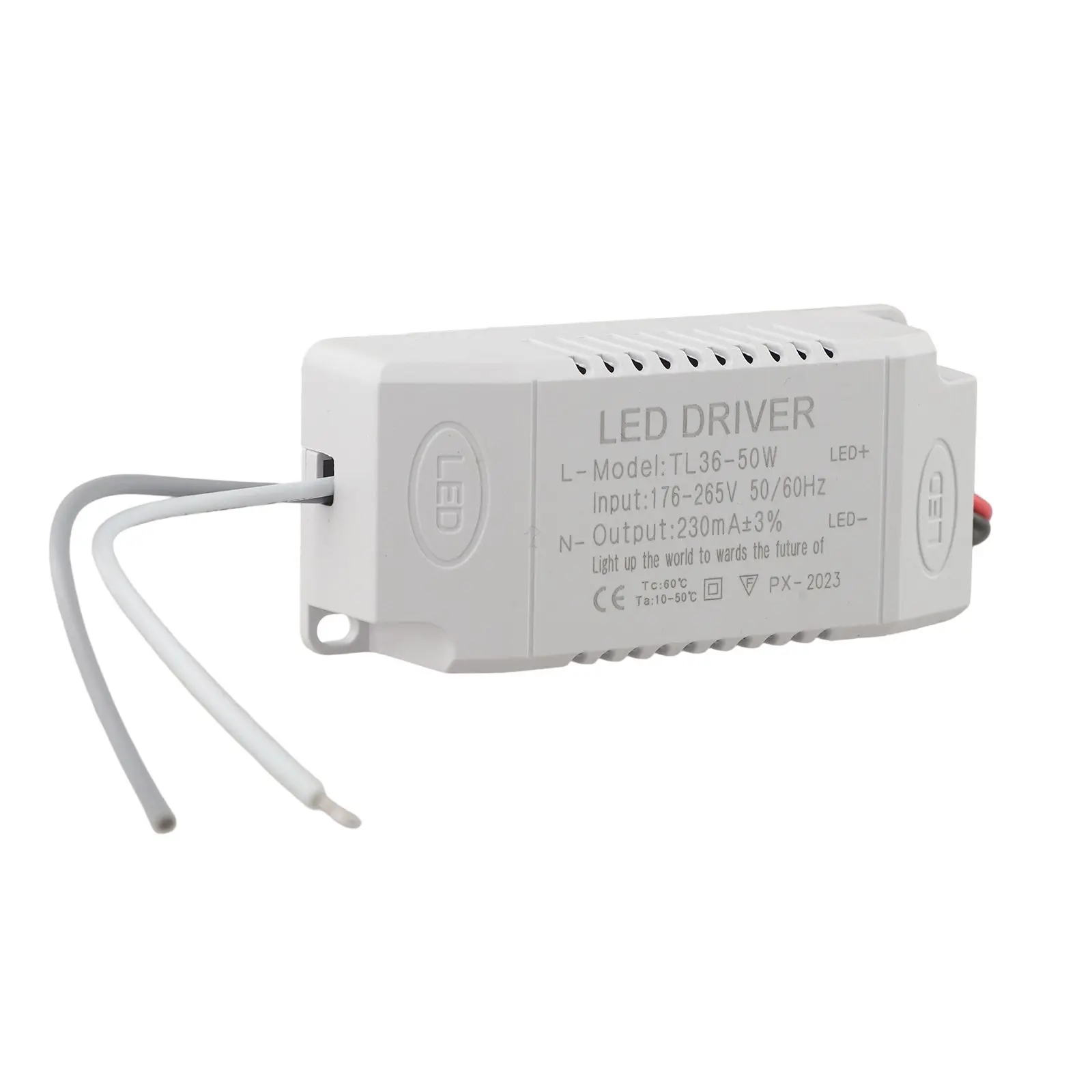 DC108-165V Power Supply Home Improvement 300mA 5 -20 50 SM Male 2 Pin Width 36mm 36-50W Power For Project Lamp
