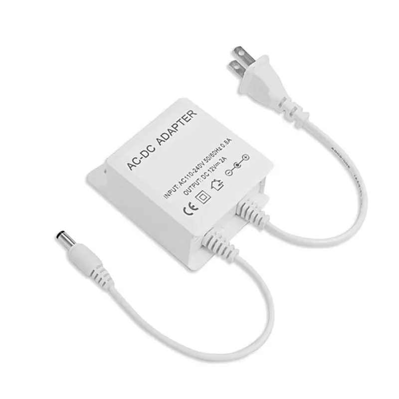 【A17Z】AC 110-240V Input DC 12V Output Supply Waterproof For CCTV Security AHD Analog Ip Camera