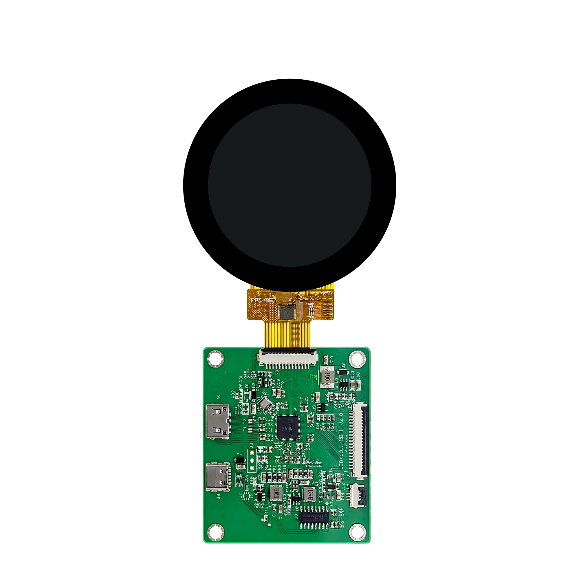 HD-MI Development Board 2.1 Inch 480*480 MIPI IPS TFT LCD HD-MI Display for Raspberry Pi