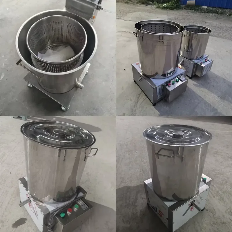 Automatic Vegetable Dehydrator for Cabbage Potato Chips Processing Rotary Dryer Machine