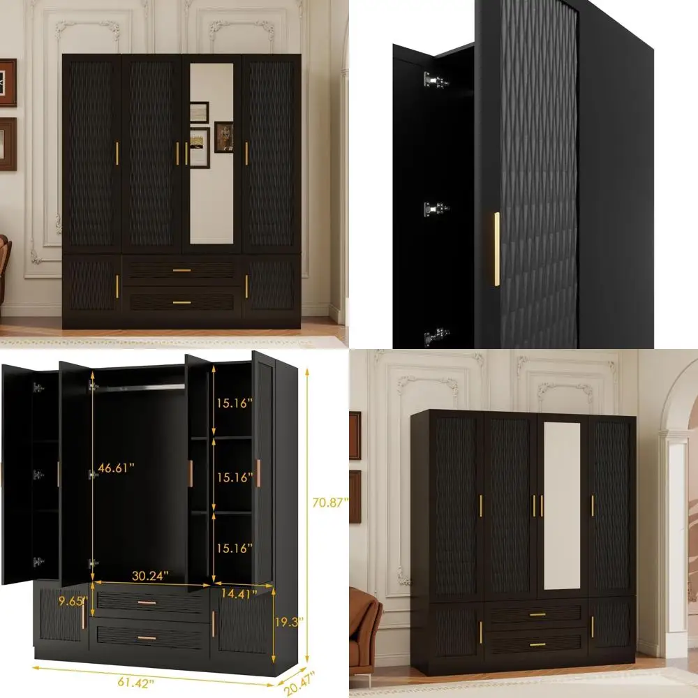 White Armoire Wardr…