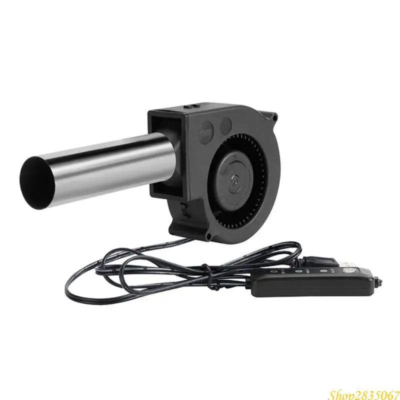 

9733 5 В, усилители воздушного потока для барбекю на открытом воздухе, трехскоростной USB-вентилятор, подходит для дровяной печи