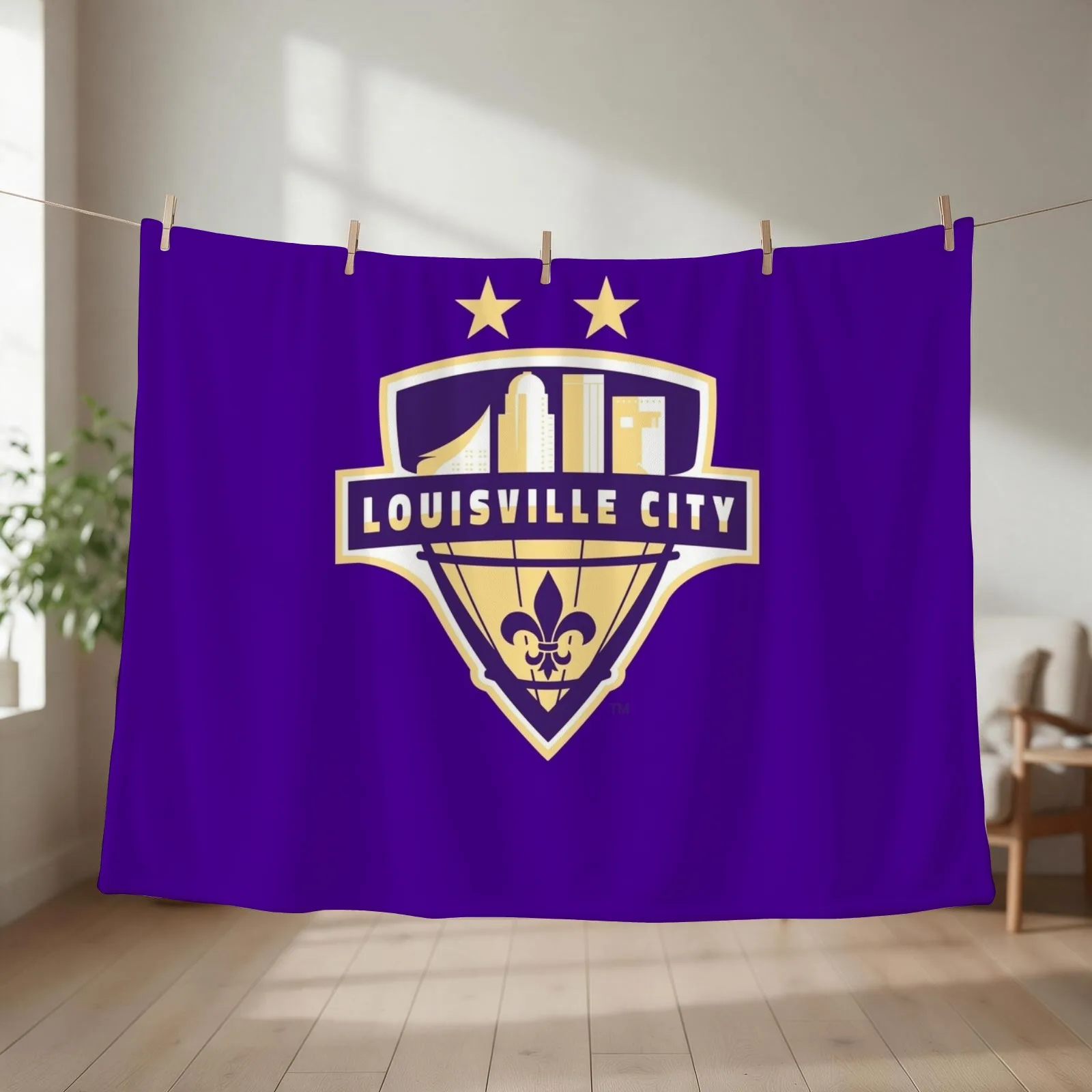 Louisville City Throw Blanket Blankets Sofas Of Decoration Giant Sofa Loose Thermal Blankets