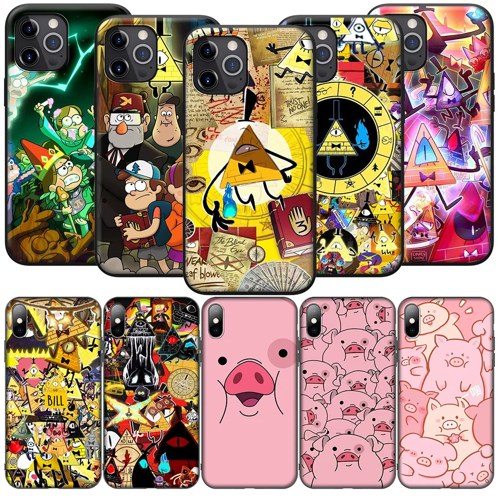 SO42 Cartoon Gravity Falls Cover Phone Case for Huawei Nova 5T 4E 3i 3 2 2i Y6 Y6P Y7 Y9 Honor 20 20s 9X 7C Prime Lite 2019