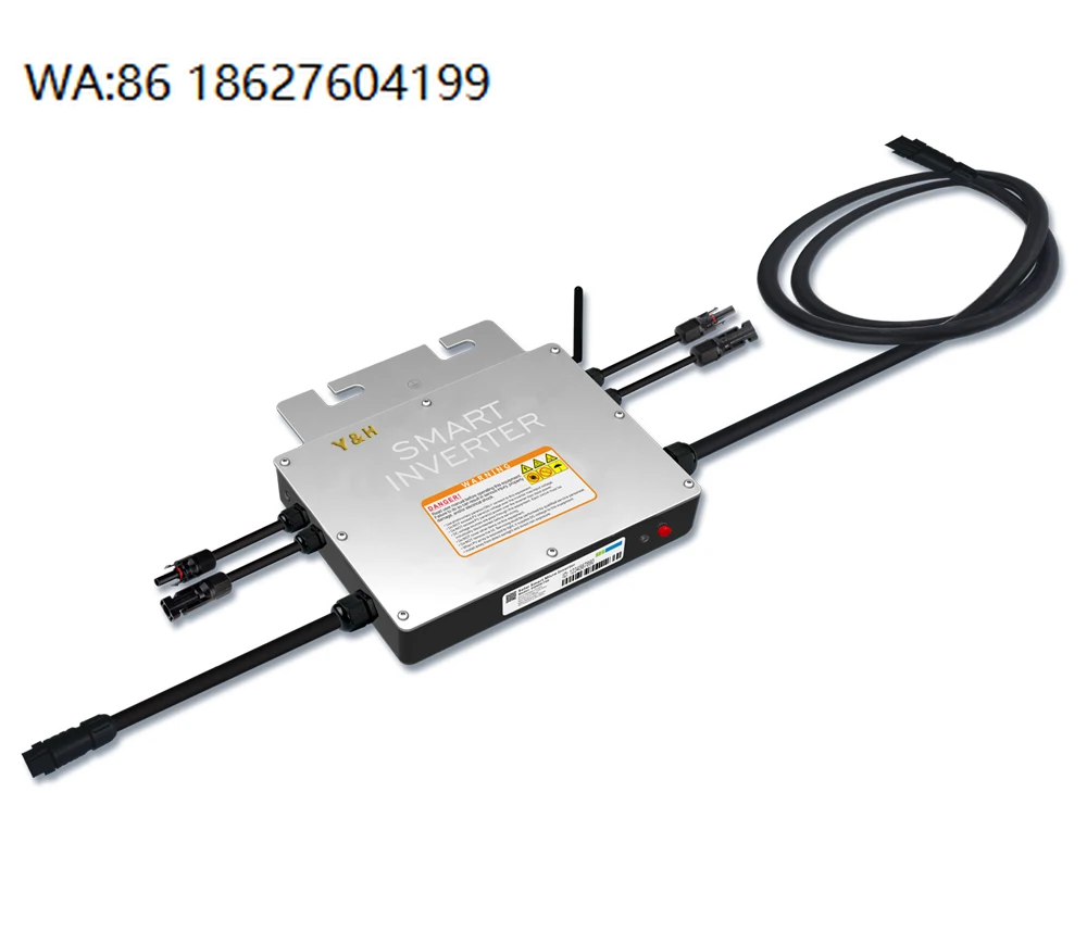 400VA Single Output Grid Tie Micro Inverter 99.8% Efficiency Pure Sine Wave WiFi Balcony Solar Kit