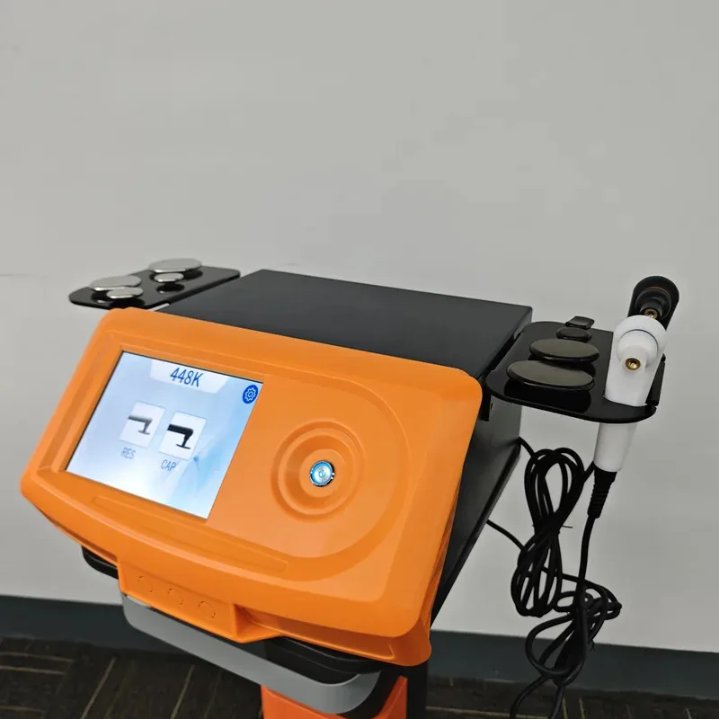 2026.Tecar Therapy Machine 448k with Fascia Knife Pain Relief and Skin Tightening CAP RES Mode