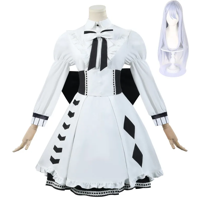 2025 Project Sekai Yoisaki Kanade Cosplay Dresses Kowareta Sekai To Utaenai Miku Nightcord K Anime Clothing Virtual Singer Wigs