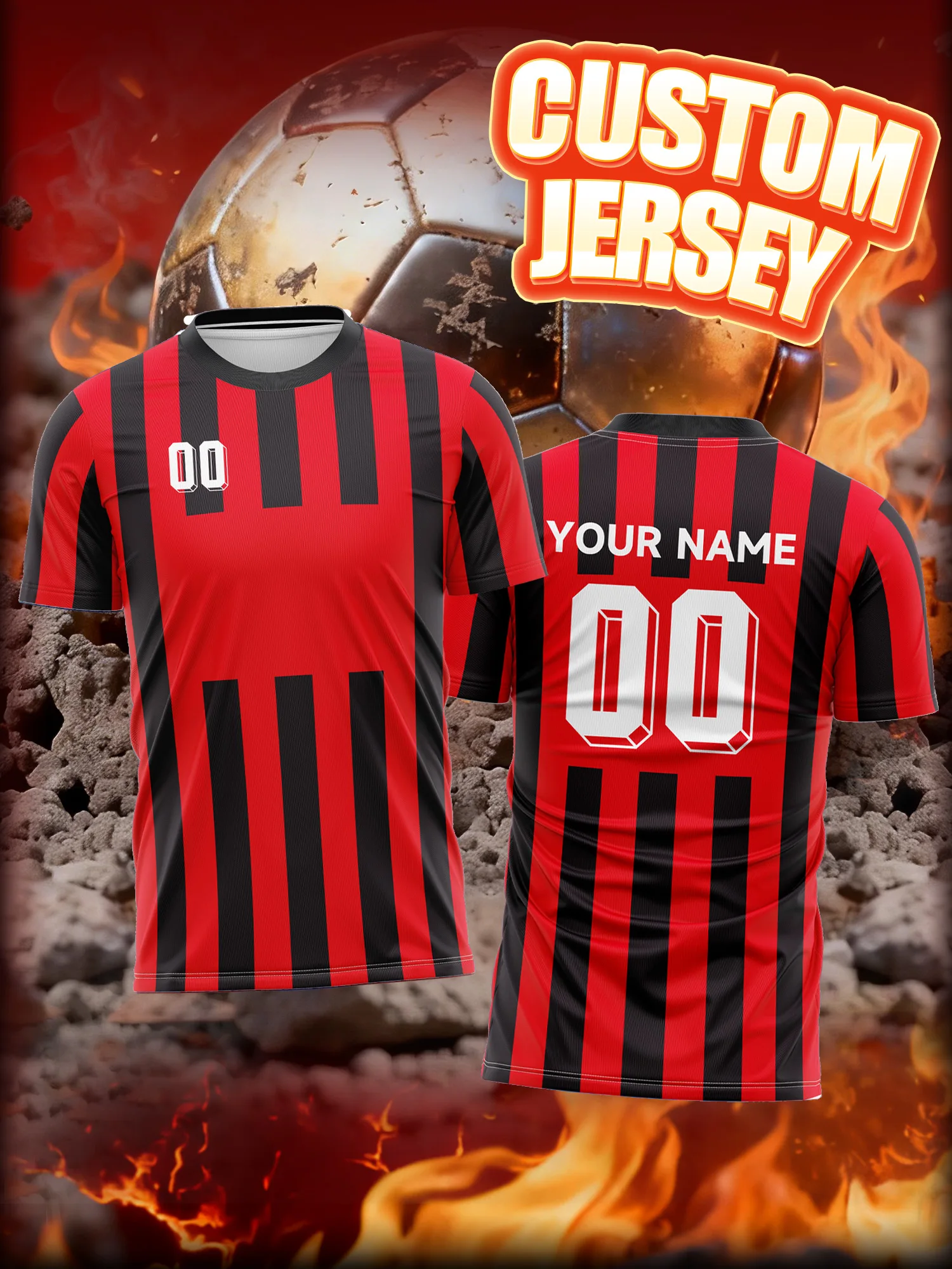 

Футбольная форма с индивидуальным дизайном: фото, имя, номер, для городской лиги, местных матчей, клуба, команды