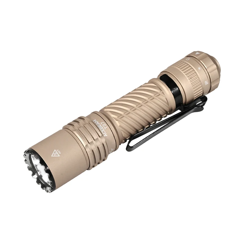 ACEBEAM T37 SFT-90X EDC tactische zaklamp en görevzaklamp -4000 lumen met Eco-Sensa oplaadkabel inbegrepen