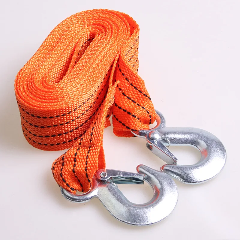 1pc Fluorescent Trailer Rope Nylon Braided Towing Rope Self Rescue Emergency Rescue Vehicle