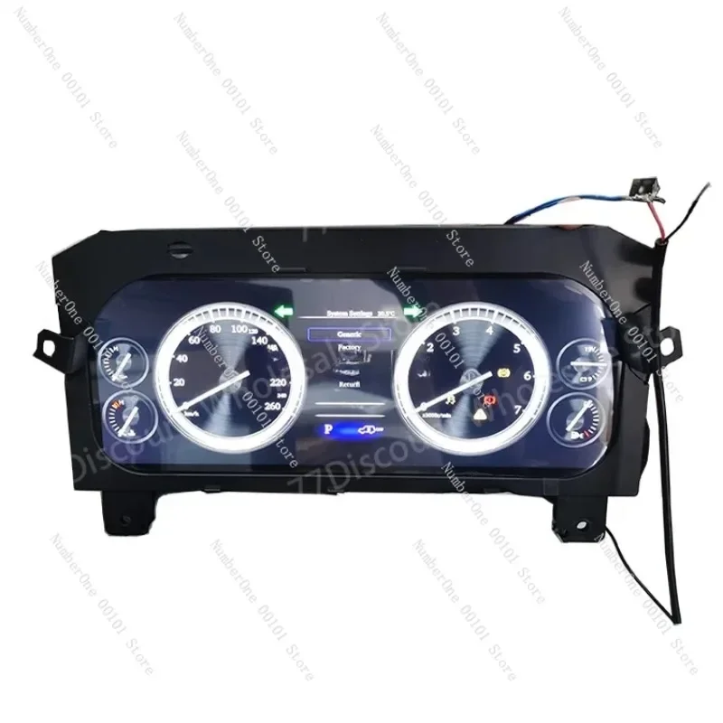 

New Arrived LCD Digital Meter Speedometer auto parts LC200 car accessories For Land Cruiser PRADO FJ150 2010-2021