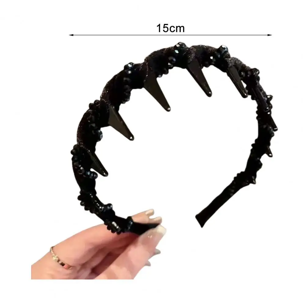 Bridal Faux Pearl Headband Wedding Faux Pearl Hairband 3pcs Faux Pearl Headbands Set Women’s Bridal Hair for Parties