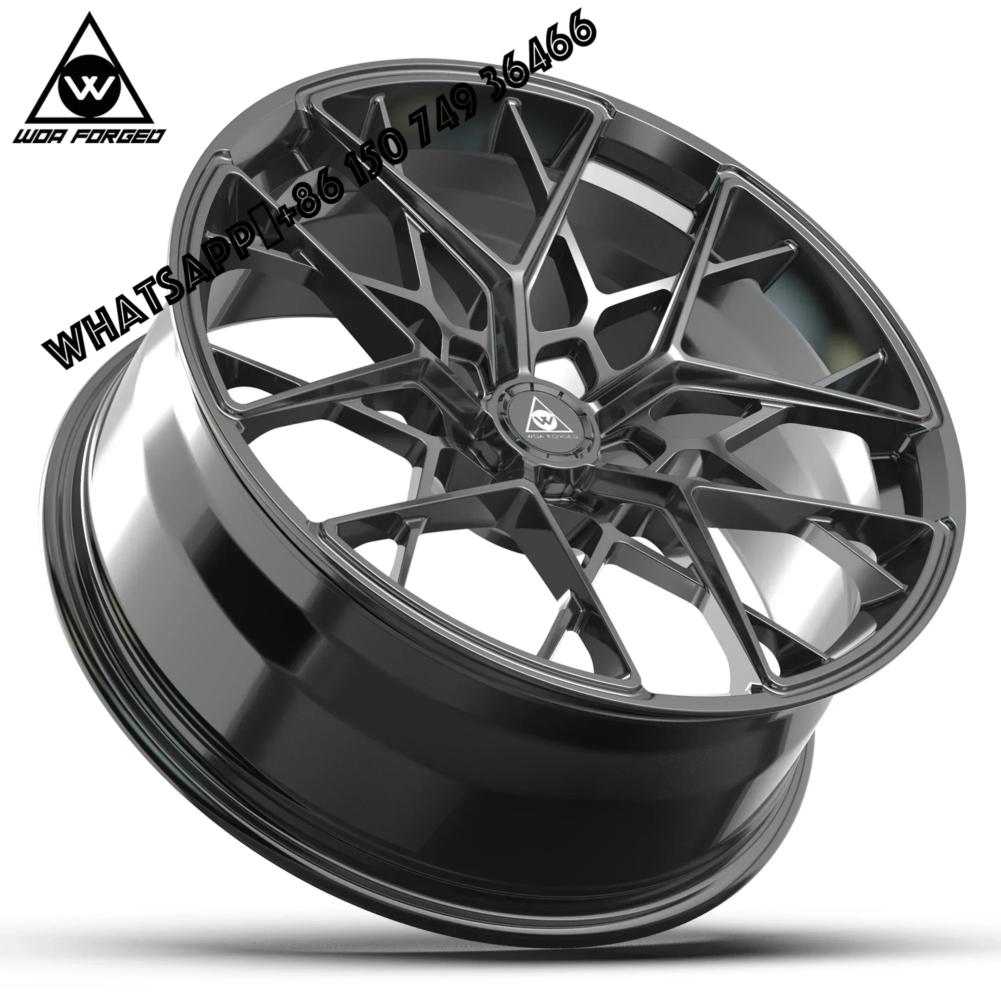 

6061-T6 WOAFORGED Forged Car Wheels Rims Lightweight Passenger Car Wheel Hub Aluminum Customized Ff10