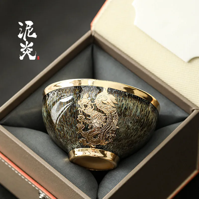 C X Zodiac Personal Single Cup Ceramic Tea Tasting Cup Kung Fu Tea Set Tea Bowl