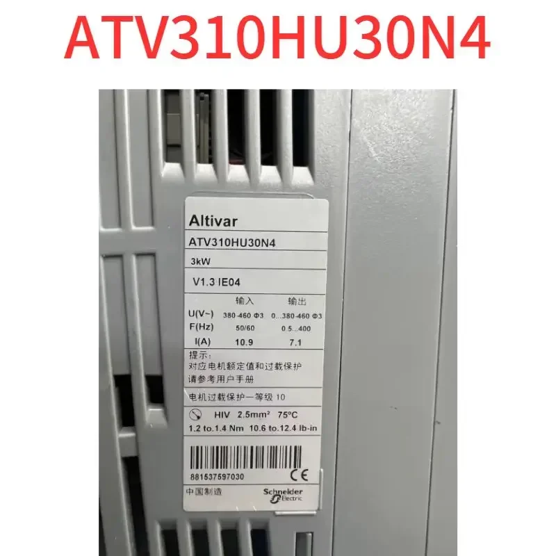 Second-hand test OK ATV310HU30N4