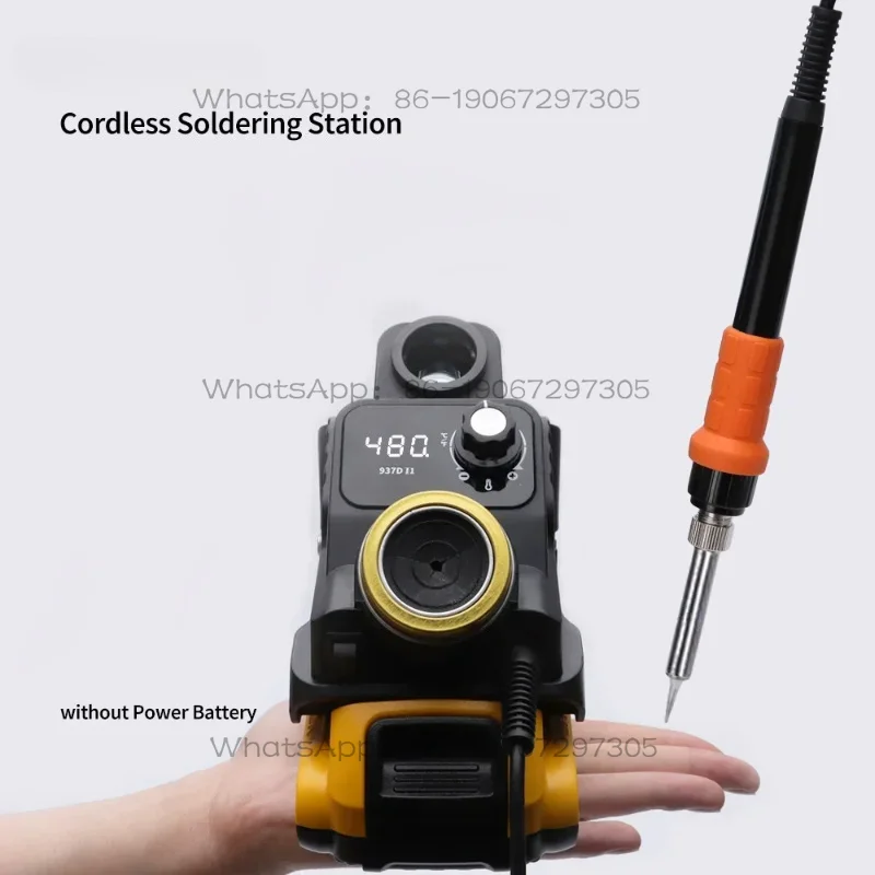 オプションのコードレスはんだ付けステーション、スリープモード付きはんだごてステーション（18-20v）