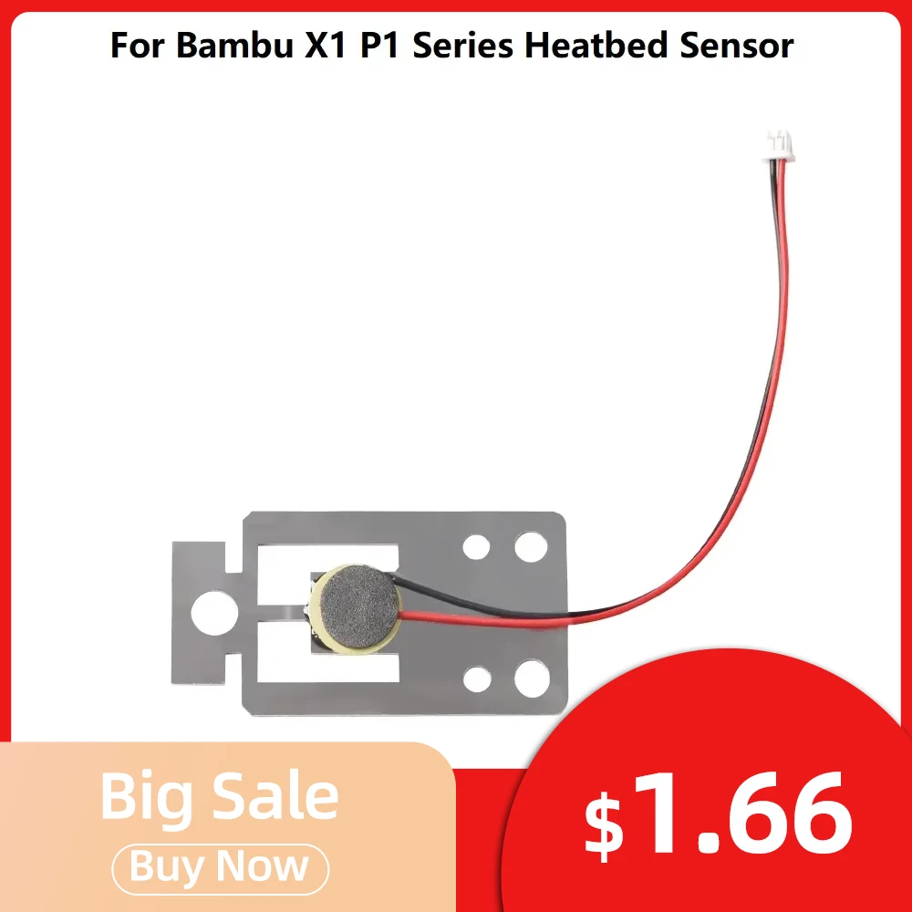 Für Bambu Lab P1/X1 Serie Heizbett-Sensoreinheit Drucksensor-Kit P1P P1S X1C 3D-Drucker Zubehör Ersatzteil-Set