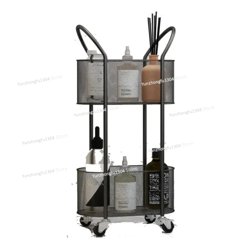 

Bathroom Bathroom Shelf Storage Rack Floor Mobile Trolley Toilet Storage Rack Shower Room Storage Rack