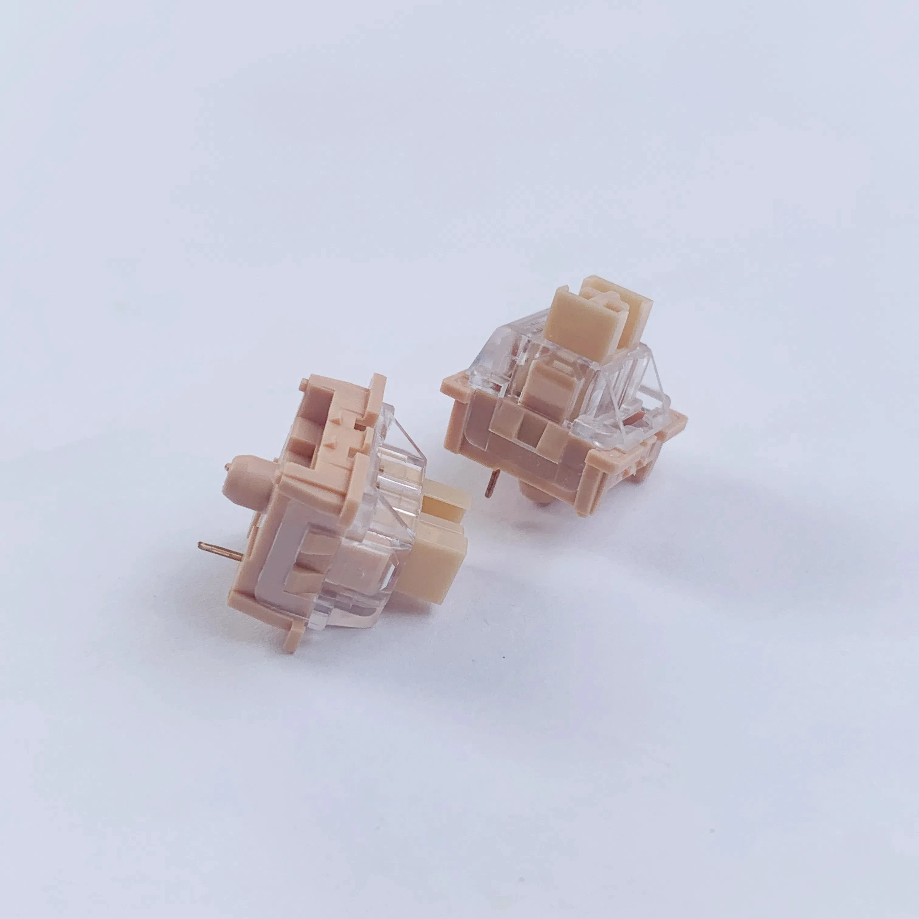 Imagem -03 - Outemu-teclado Mecânico Tátil Interruptor de Chá de Leite Hot Swappable Compatível com mx Fabricante Lubed Pin
