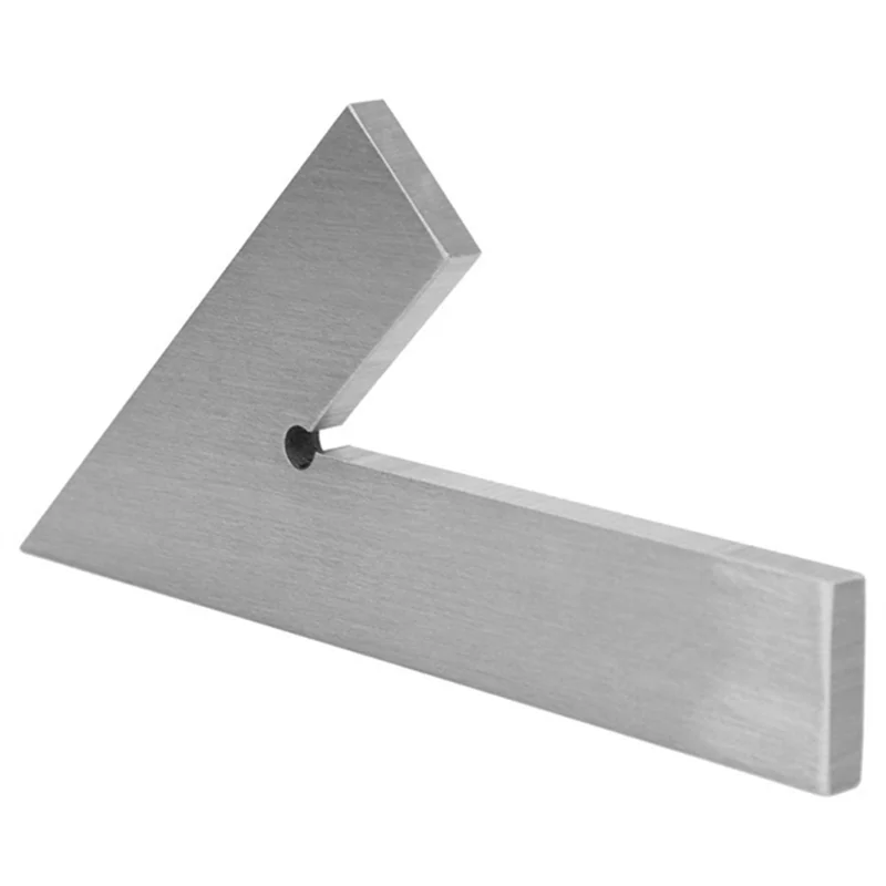 Measuring Tool, Light Duty 45 Degree Miter Angle Square Wide Base Gauge for Detecting Weldment Angles 150X100mm