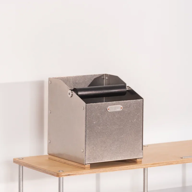 Separate slag bucket, large-capacity bar stainless steel coffee utensils