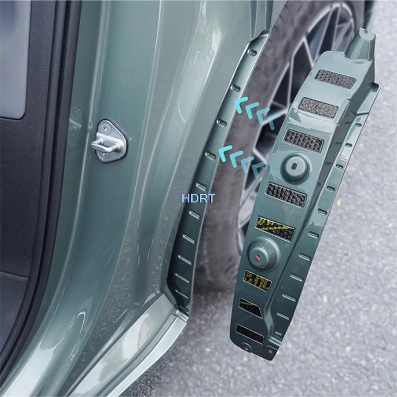 

For Geely Zeekr 001 2024 + Car Style Rear Wheel Lining Mudguard Splash Fender Cover Resistant Scratch Tire Mud Flap Accessories