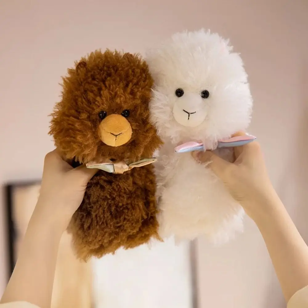 

Chubby Face Alpaca Plush Toys Soft PP Cotton Plush Llama Dolls Fluffy Collection Animals Stuffed Toys Birthday Gifts
