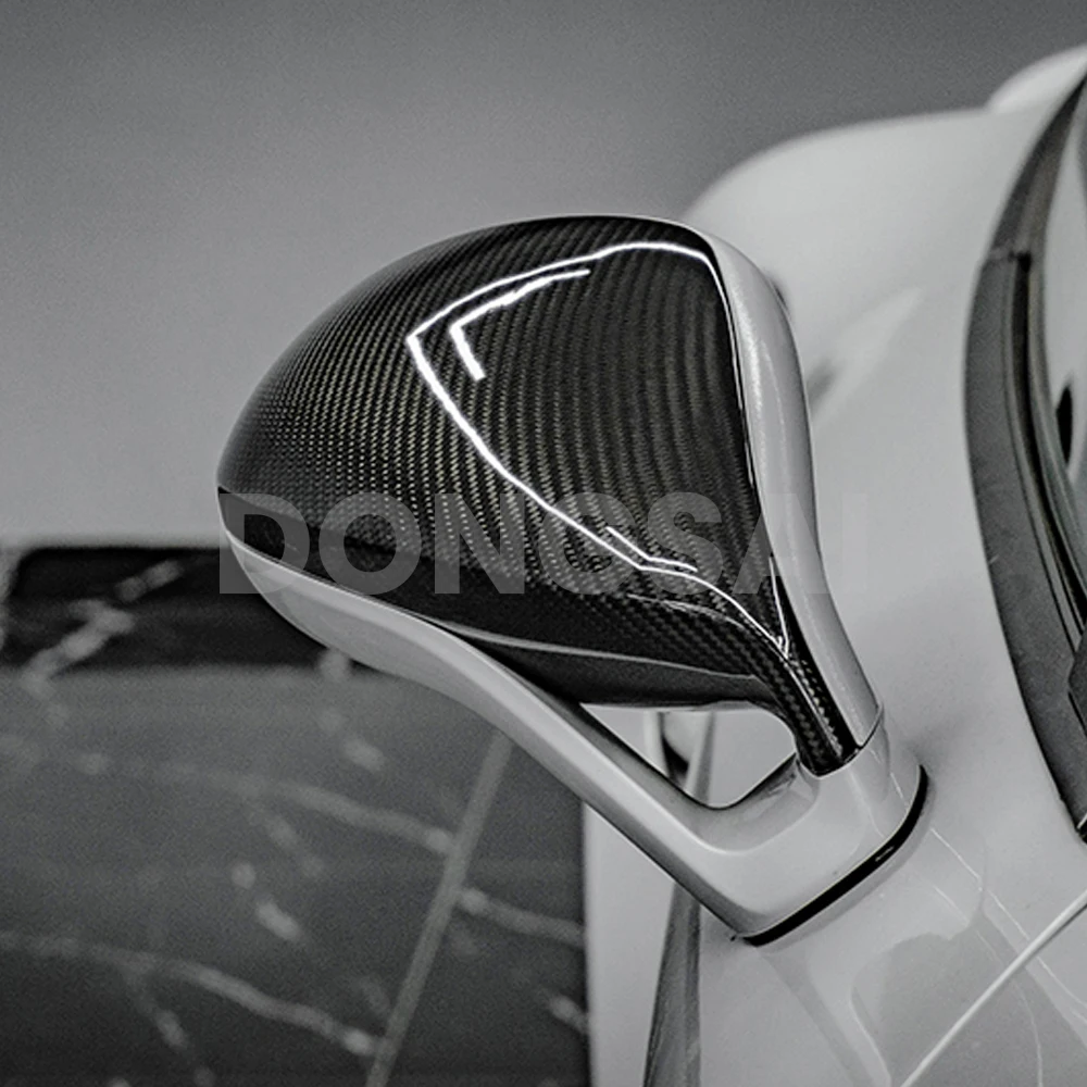 

981 991 GT3 RS OEM Style Dry Carbon Fiber Mirror Caps LHD for Porsche 911/Cayman/Boxster 2013-2016