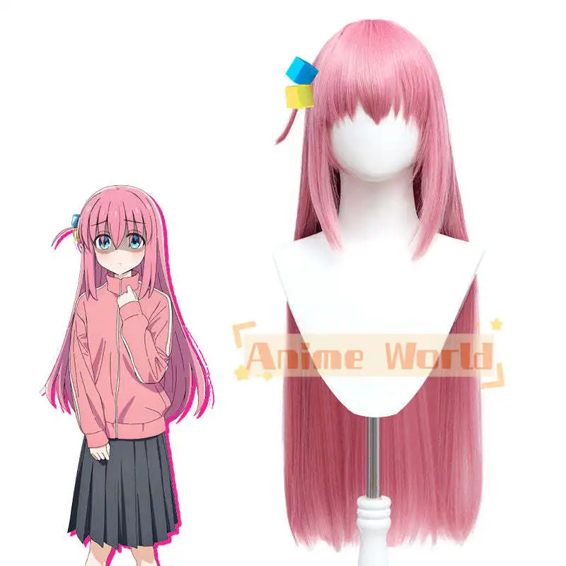 

Anim Hitori Gotoh Pink Cosplay Wig Halloween
