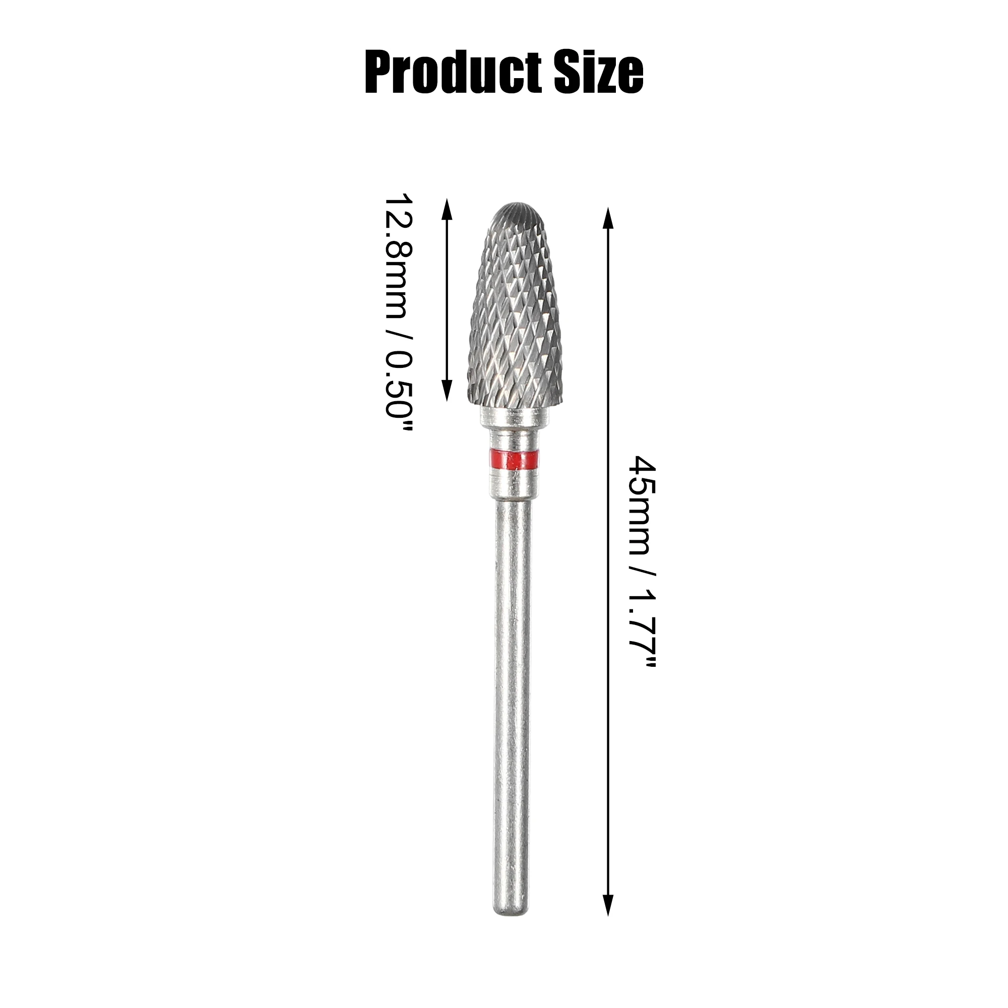 VOCOSTE Nail Drill Sander Bits Set 0.5