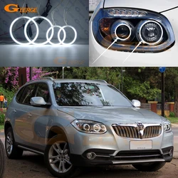 For Brilliance V5 2011 2012 2013 2014 Excellent Ultra Bright CCFL Angel Eyes Halo Rings Kit Car Accessories