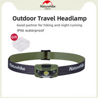 Naturehike Outdoor Waterproof Headlamp Hiking Portables Ultralight Camping Lamp Travel Climbing Head Lights Night Running Lights