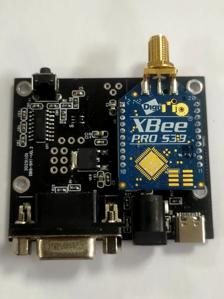 DB9 RS232 Type C USB Interface 5-15VDC XBEE Module Housing/Box S2C S3B