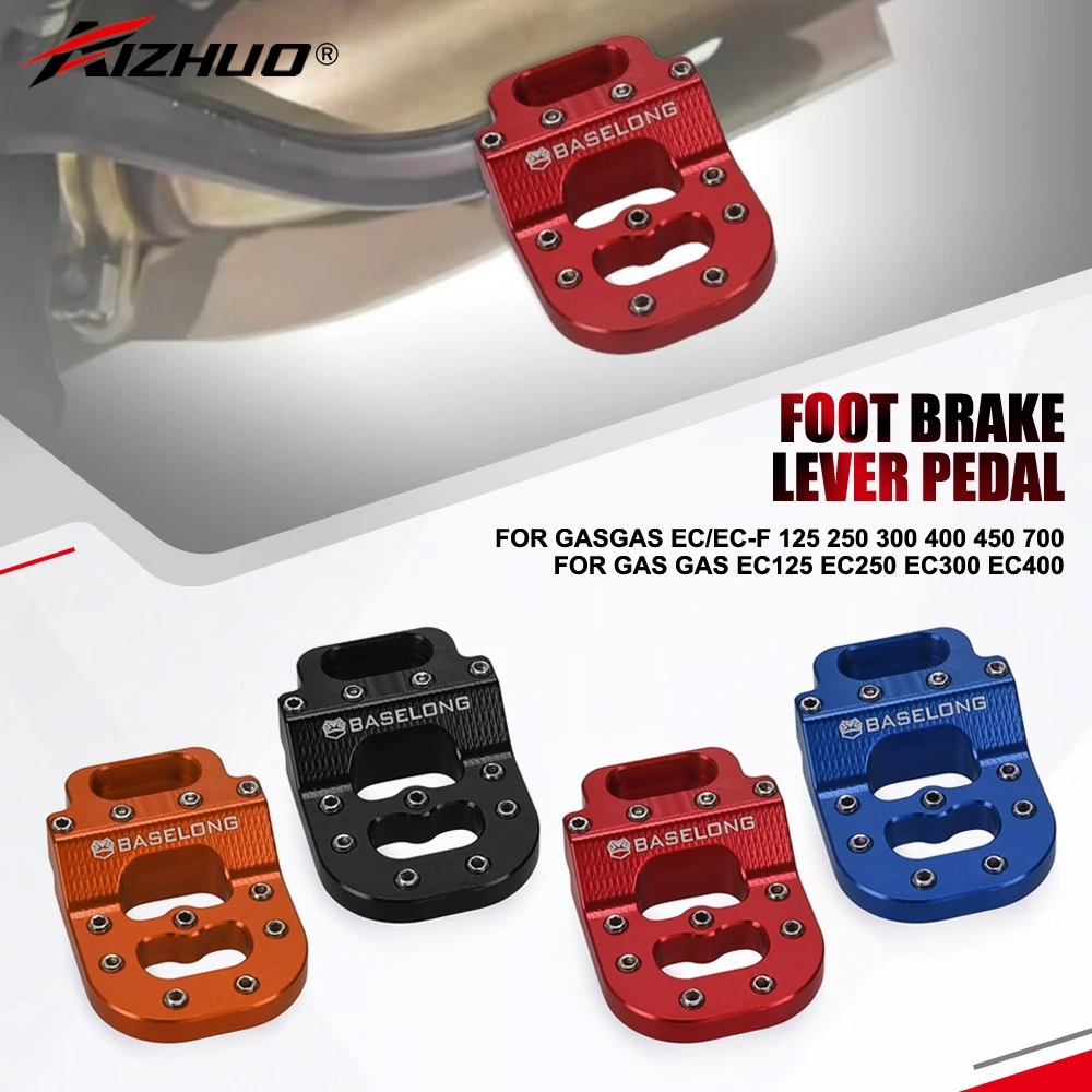 

For GASGAS EC/EC-F 125 250 300 400 450 700 Rear Dual-Step Foot Brake Lever Step Plate For GAS GAS EC125 EC250 EC300 EC400