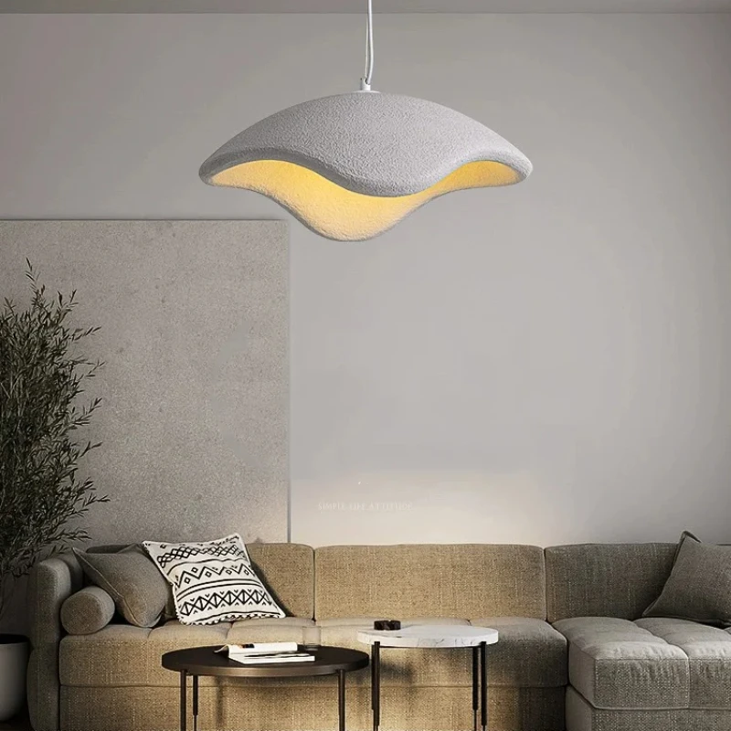 high polymer led pendant lights nordic shell design luminaria simples sala de jantar cozinha ilha quarto art decor 01