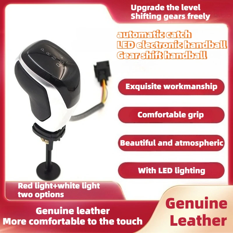 

1pcs for VW Magotan CC Golf Sagitar LED Gear Shift Knob Shift Handball Adapt To LED Lighting Effects Modified Parts