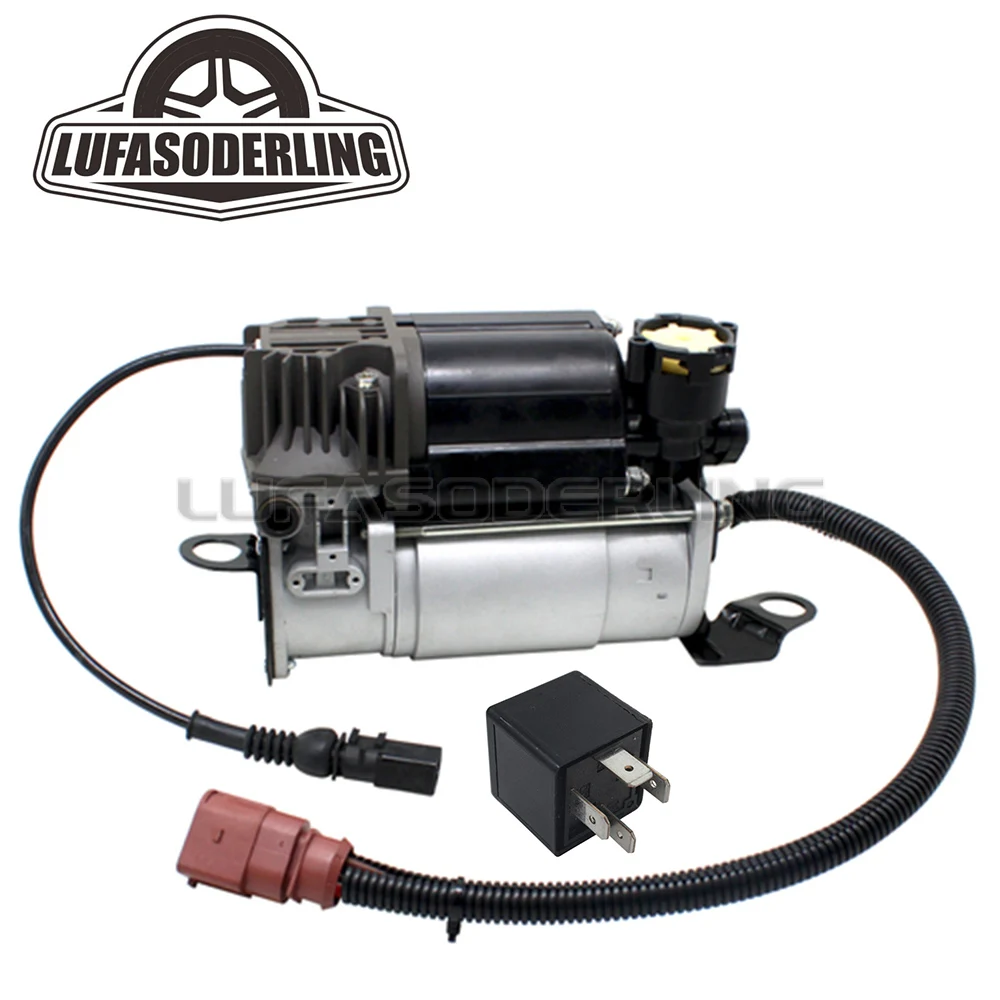 

Для Audi A6 C6 4F Allroad Quattro 4F0616005E 4F0616006A Компрессорный насос пневматической подвески + реле, абсолютно новое устройство подачи воздуха