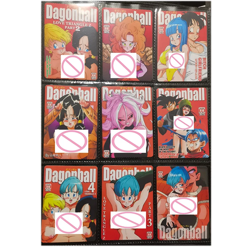 

Anime Android 18 Bulma Launch Lunch Videl Mai Chichi Diy Flashcard Collectible Card Board Game Toy Birthday Gift