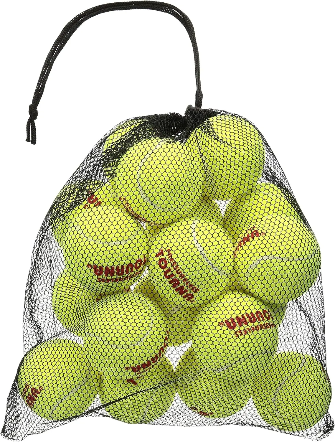 

Durable Mesh Carry Bag for 18 Tennis Balls - Portable Sports Storage