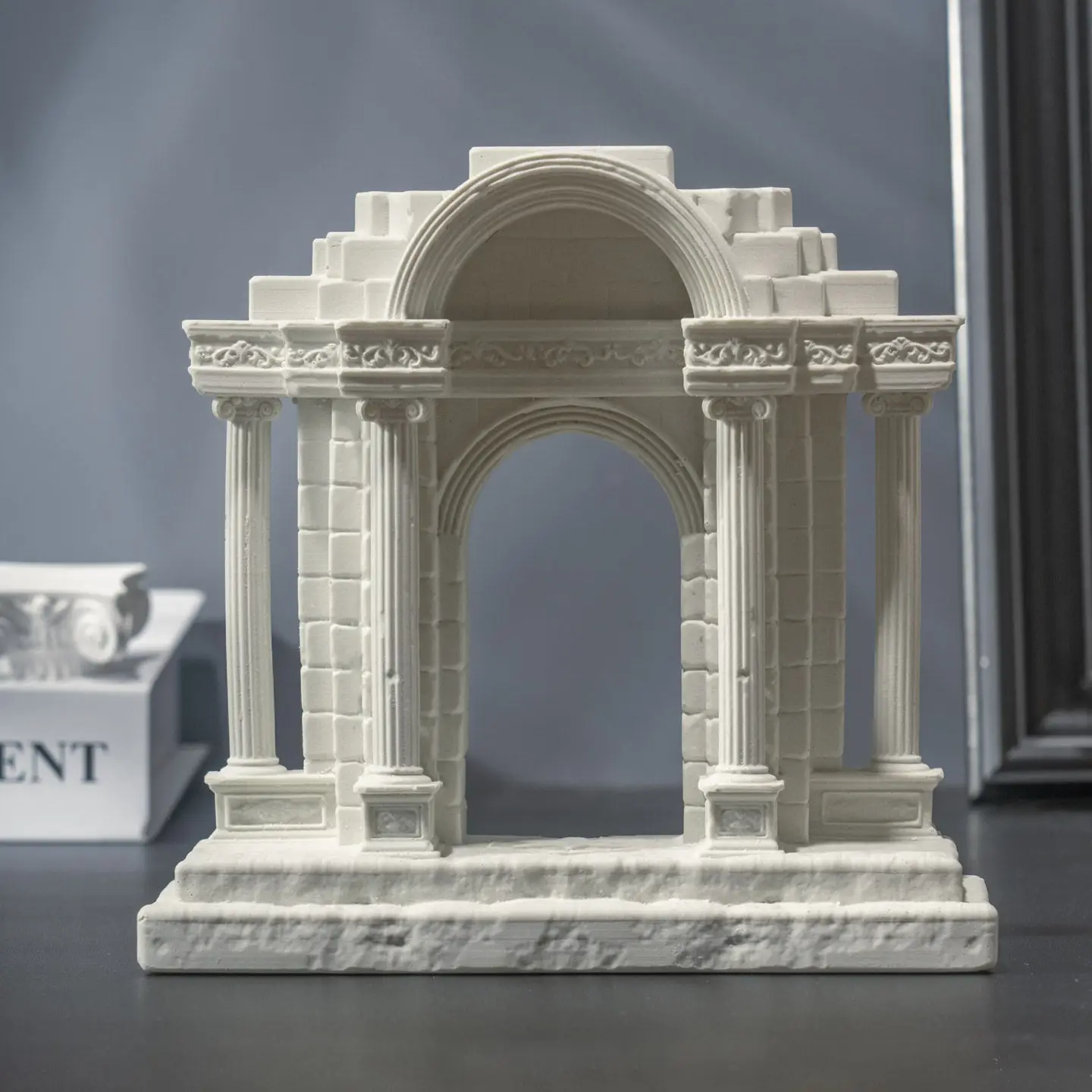 Plaster Ornaments, European-style Roman Column Architectural Gate Ornaments