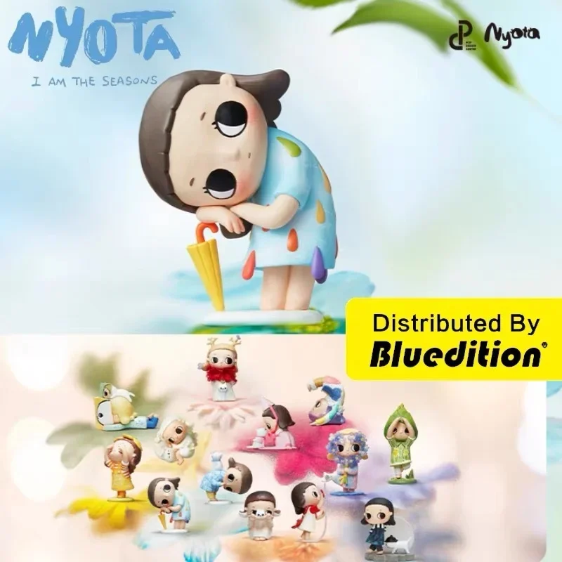 POP MART Nyotas Flauschige Life Series Blind Box Toys Torebka Niespodzianka Mystery Box Figurka Akcji Model Niespodzianka Urodzinowa