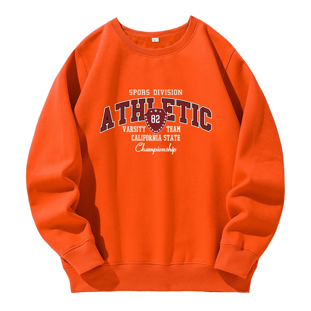 

Athletic 82 Varsity Team California State Male Hoodies Loose Oversizedhooded Fashion Sports Sweatshirt Fleece Comfortable Hoodie