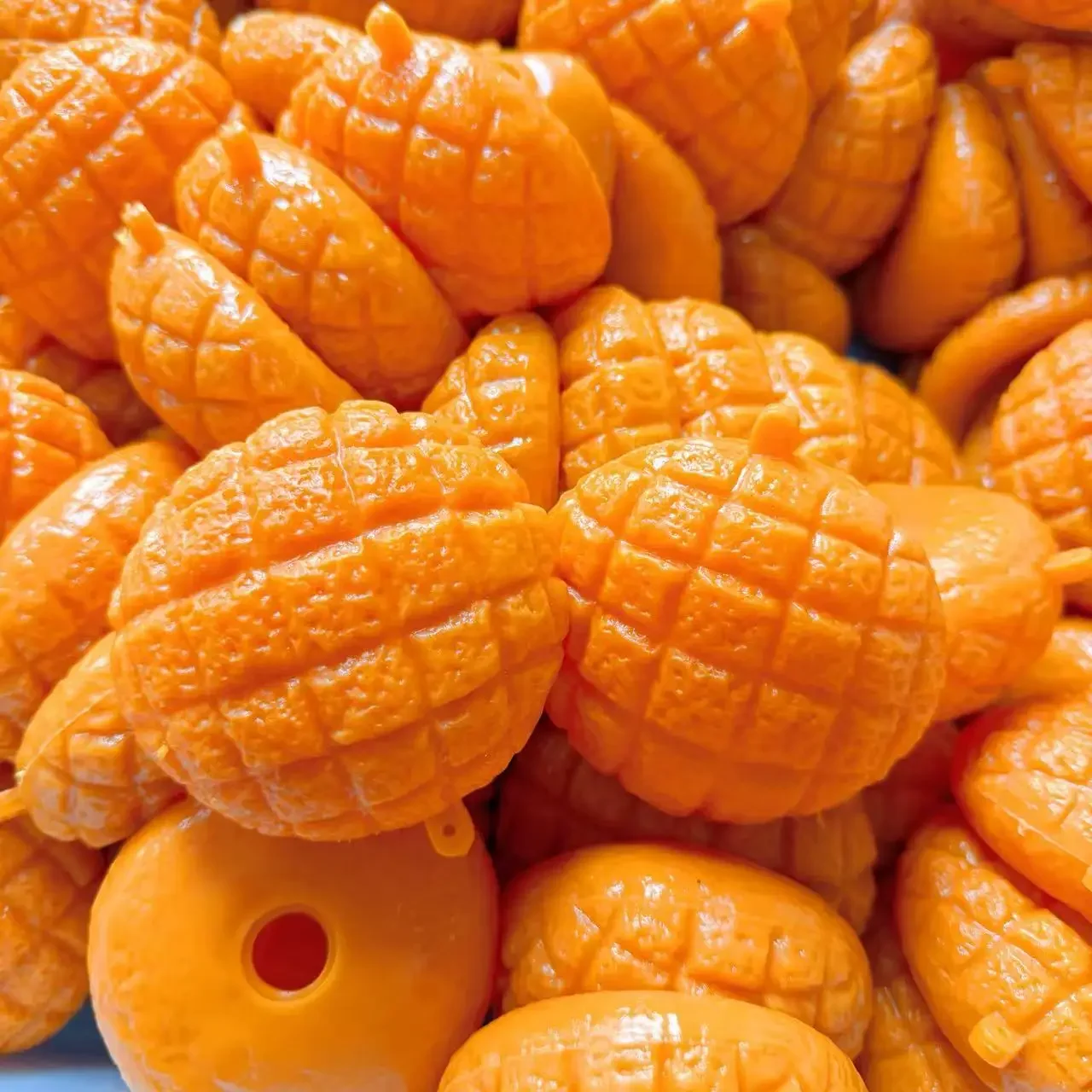 Pineapple Bun Squishy Fidget Toy Soft Squeeze Stress Relief Ball ASMR Sensory Simulation Food Toy for Adults Decompression
