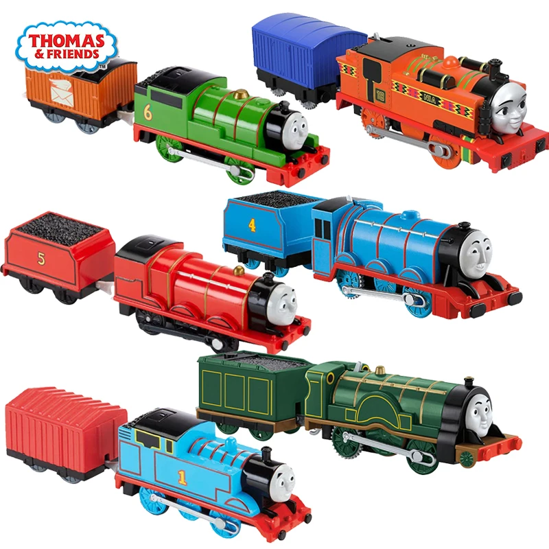 Oariginal Thomas and Friends Trackmaster Electric Train Motorized Engine Railway Henry Gordon Kids Boys Toys for Children Gift