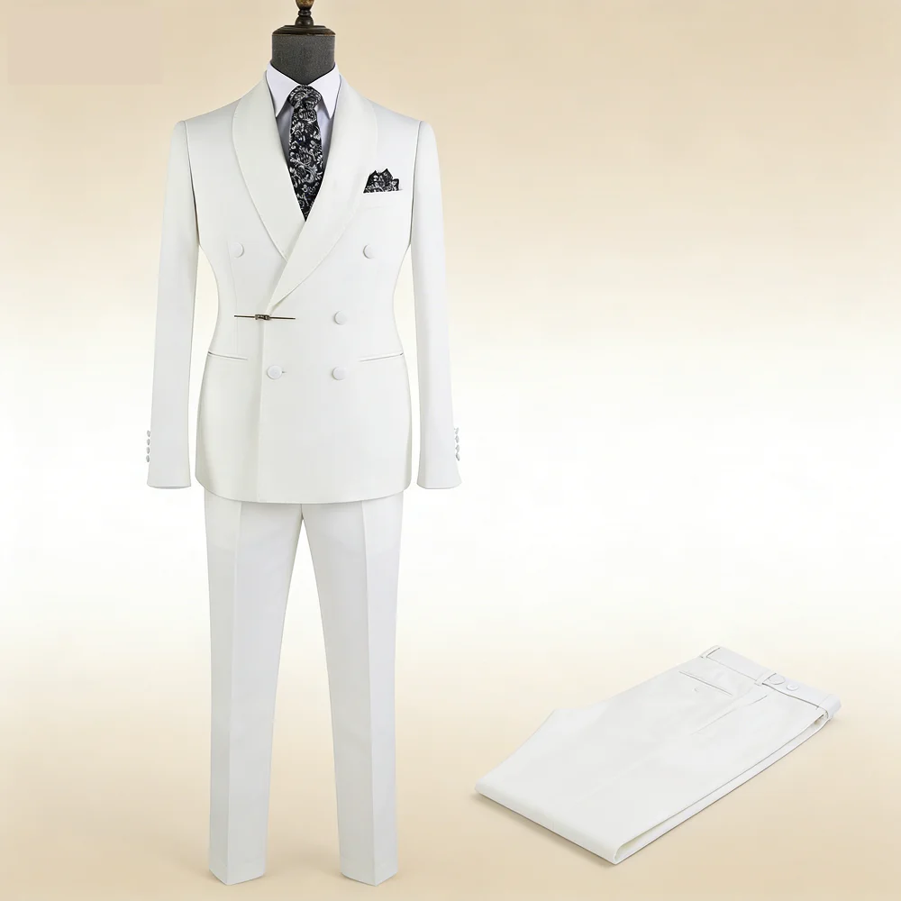 

Мужской однобортный пиджак-смокинг с металлическими лацканами для свадебной вечеринки, официальных танцев, для жениха и свидетелей, приталенный крой, Terno Masculino