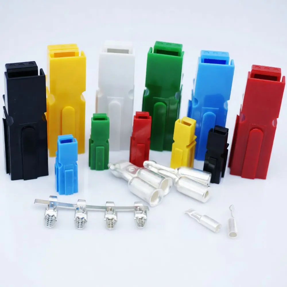 30A 600V Single Pole Power Connector Rubber Housing Protective Cover Flame Retardant Dustproof For Industrial Application