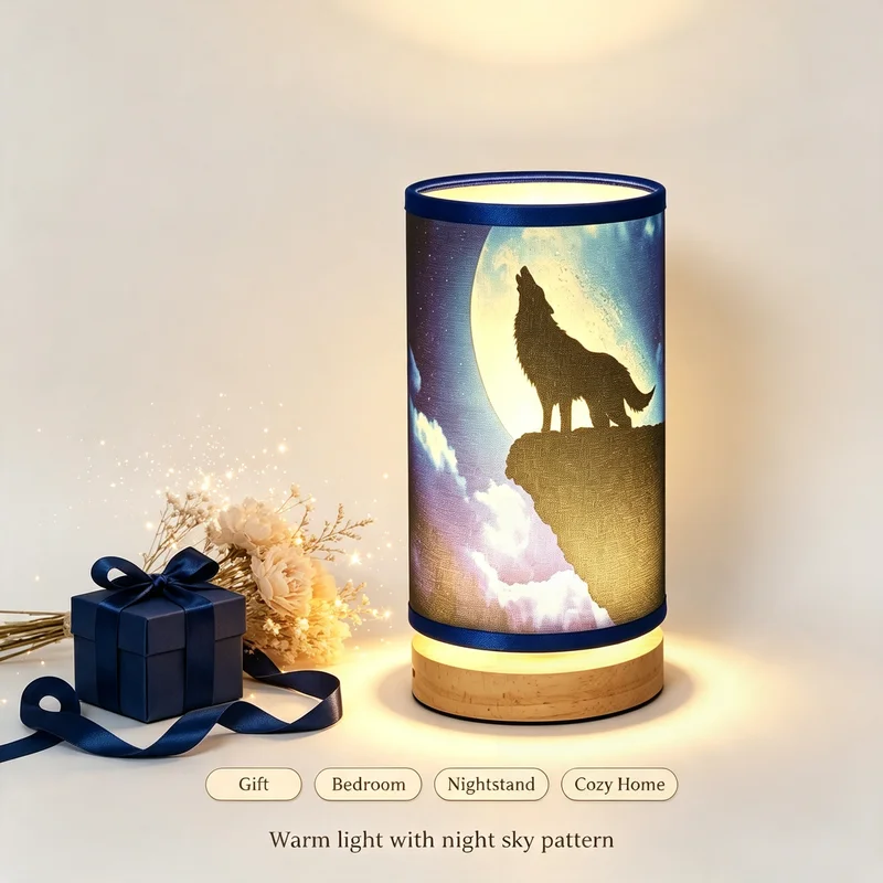 Lampu Meja LED dengan Motif Bu - Led Moon Lamp ulasan dan harga