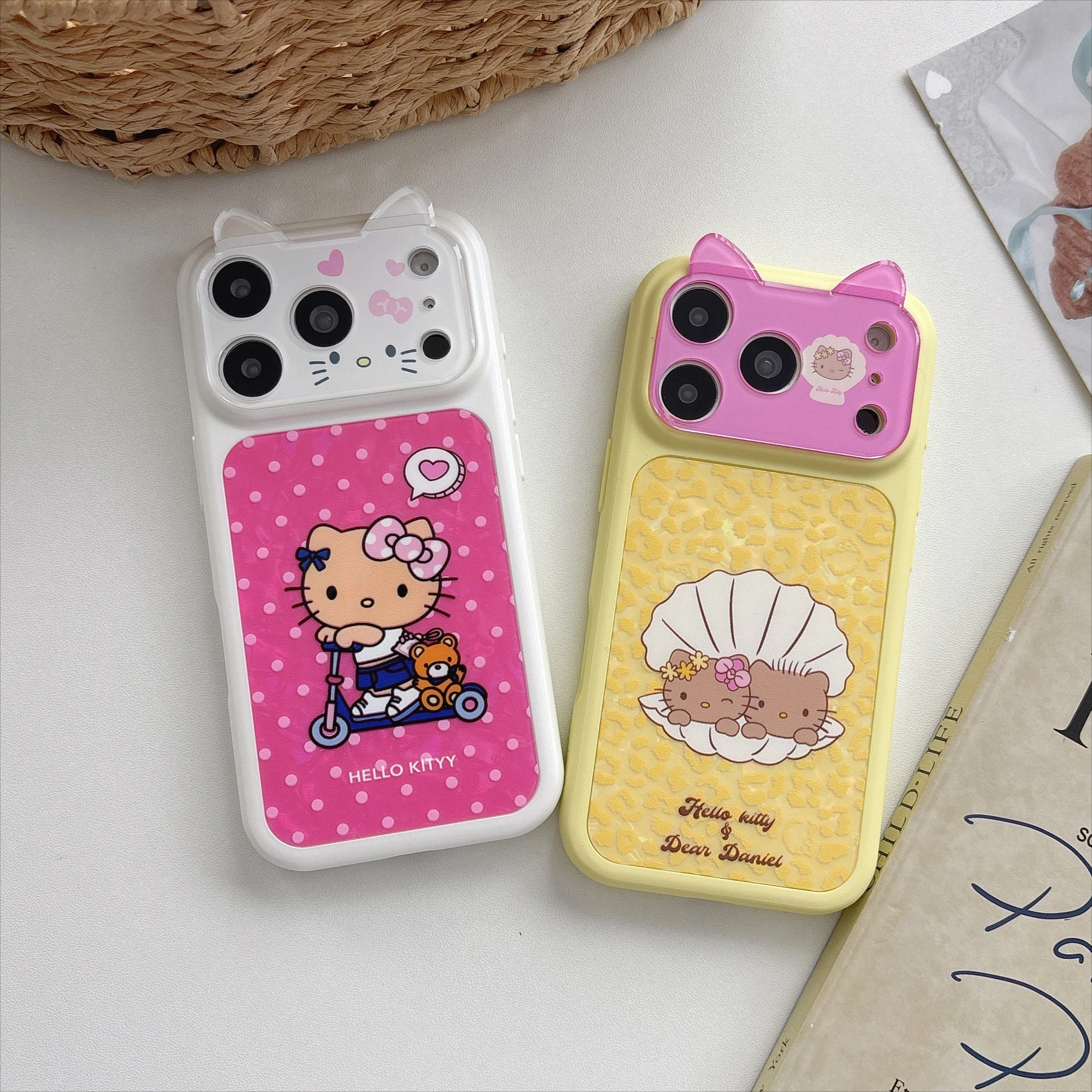Cute Cartoon Y2K Hello Kitty Mobile Phone Case for IPhone 17 Pro Max 17 Pro 16 Pro Max 17 16 15 Pro Max Phone Case