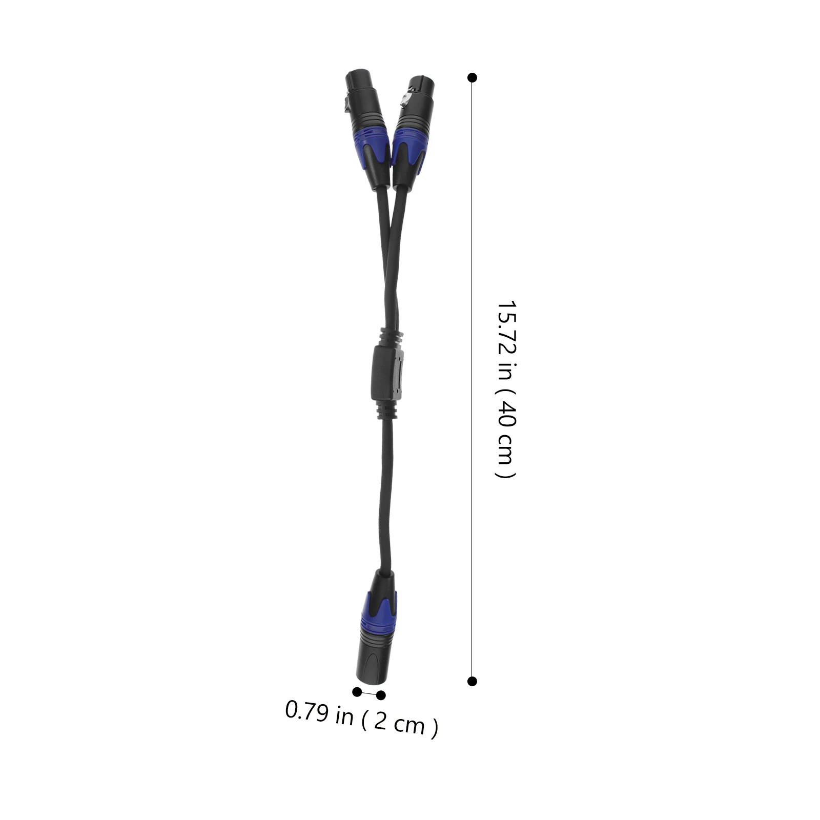 

Splitter Cable 3 Pin Microphone Audio Line for Studio Recording Live Sound High-Fidelity Double Shielded Oxygen-Free Copper