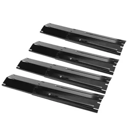 2/4 pair Adjustable Grill Heat Plate Shield Heat Tent Replacement Parts For BBQ Gas Grill Heat Plate Shield Tent Burner Cover